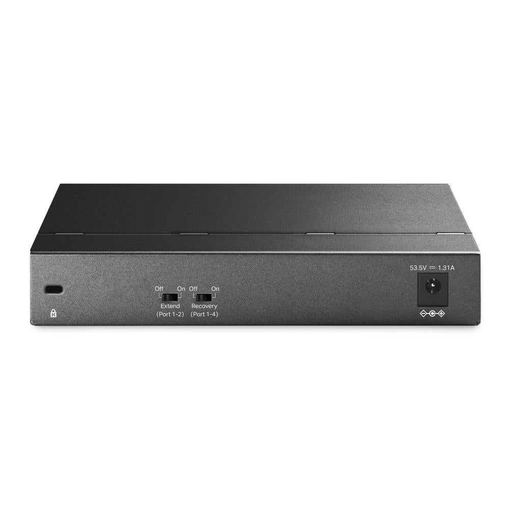 Switch TP-LINK TL-SG1006PP Desktop/pedestal 6x10Base-T / 100Base-TX / 1000Base-T PoE+ ports 4 TL-SG1006PP