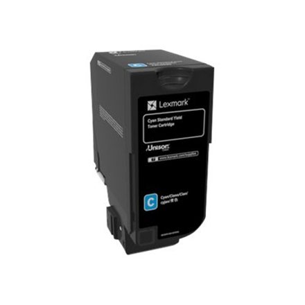 Lexmark CS72x Cyan Standard Yield Toner Cartridge | Lexmark 74C0S20 | CS720 Cyan Standard Yield Toner Cartridge | Cartri