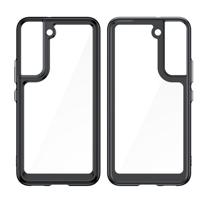 Outer Space Case Cover for Samsung Galaxy S22 + (S22 Plus) Hard Cover with Gel Frame Blue — Hurtel