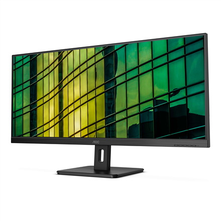 AOC | Monitor | U34E2M | 34 " | VA | WQHD | 21:9 | 100 Hz | 4 ms | 3440 x 1440 | 300 cd/m² | HDMI ports quantity 2 | Bla