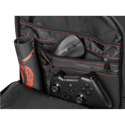 Genesis Pallad 510 | Fits up to size 17.3 " | Backpack | Shoulder strap | Black
