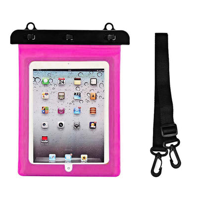 Waterproof PVC tablet case - pink — Hurtel