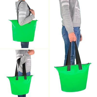 11L PVC waterproof bag - green — Hurtel