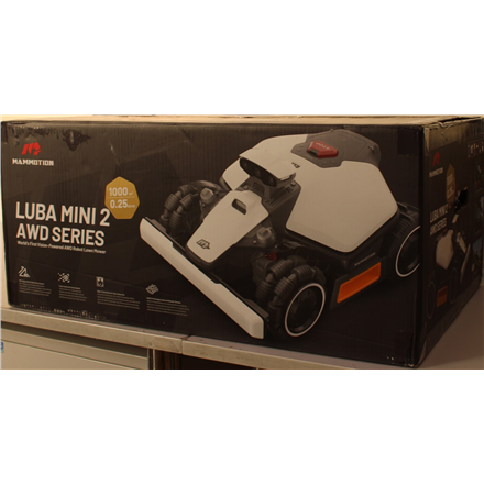 SALE OUT. | Mammotion Mower Luba Mini 2 AWD 1000 | DAMAGED PACKAGING, ITEM AND PARTS ARE DIRTY, SCRATCHED