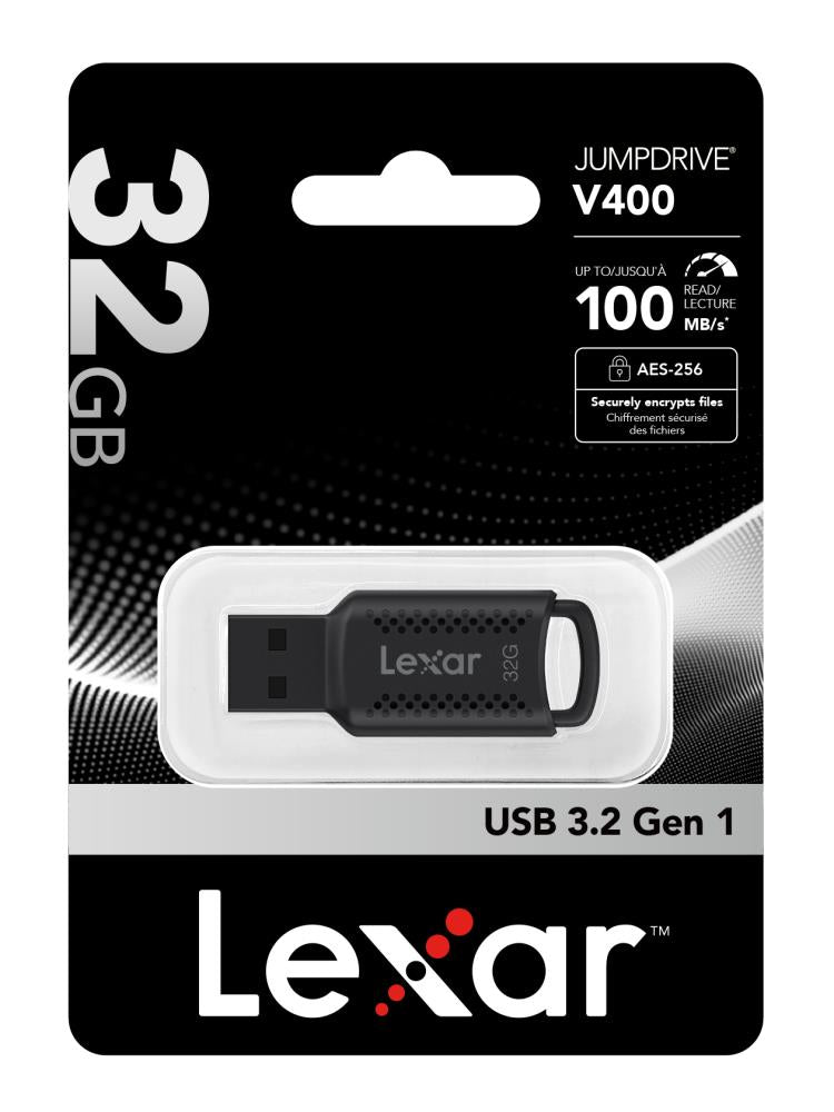 MEMORY DRIVE FLASH USB3 32GB/V400 LJDV400032G-BNBNG LEXAR