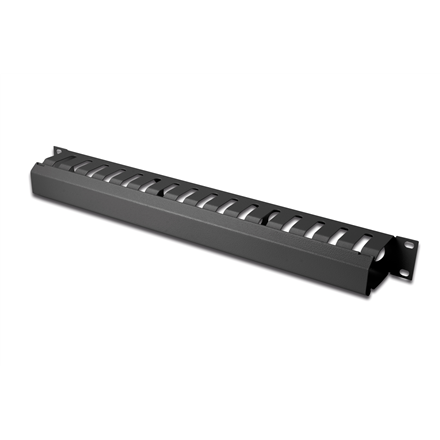 Digitus | 1U cable management cage detachable rear plate | DN-97617 | For installation on the 483 mm (19“) profile rails