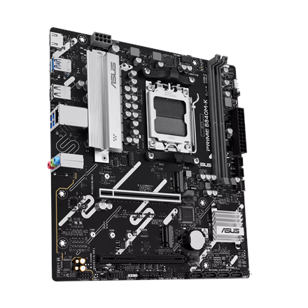 Asus PRIME B840M-K | Processor family AMD | Processor socket AM5 | DDR5 | Supported hard disk drive interfaces SATA, M.2