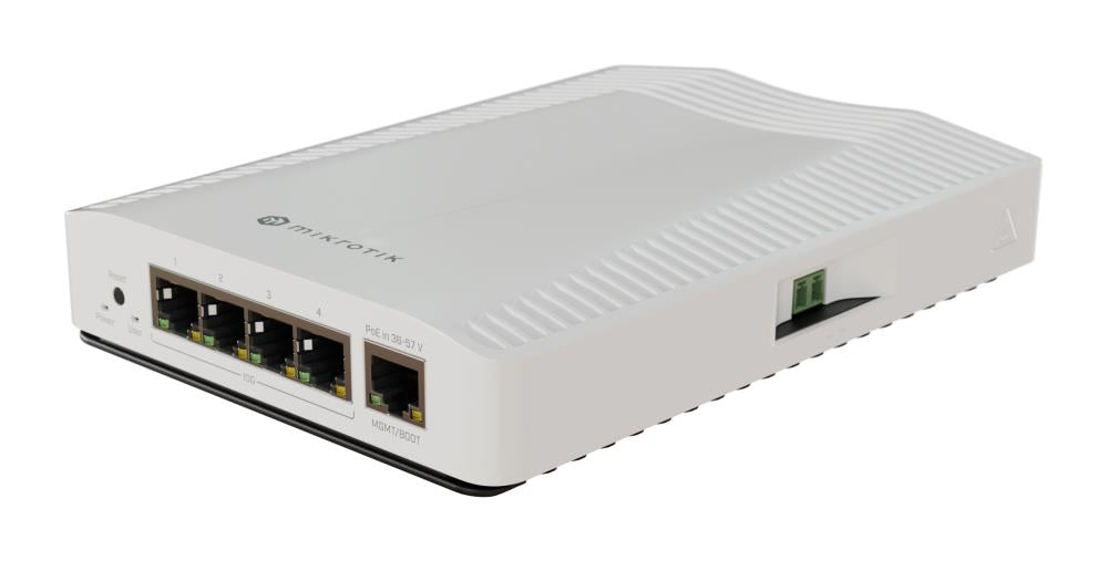 Switch MIKROTIK 1x10Base-T / 100Base-TX / 1000Base-T 4x10GbE PoE ports 1 CRS304-4XG-IN