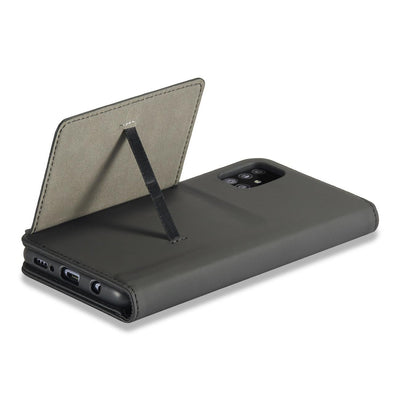 Magnet Card Case Case for Samsung Galaxy A12 5G Pouch Wallet Card Holder Black — Hurtel