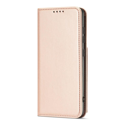 Magnet Card Case Case for Samsung Galaxy A12 5G Pouch Wallet Card Holder Pink — Hurtel