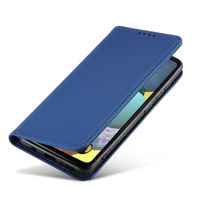 Magnet Card Case Case For Samsung Galaxy A13 5G Pouch Wallet Card Holder Blue — Hurtel