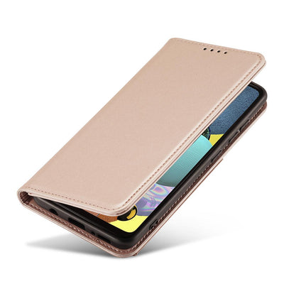 Magnet Card Case Case for Samsung Galaxy A13 5G Pouch Wallet Card Holder Pink — Hurtel