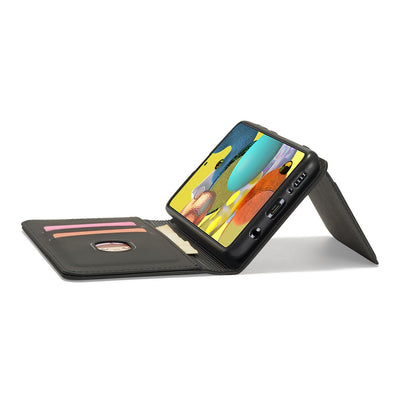 Magnet Card Case Case for Xiaomi Redmi Note 11 Pro Pouch Wallet Card Holder Black — Hurtel