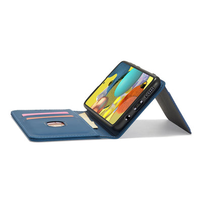 Magnet Card Case for Xiaomi Redmi Note 11 Pro Pouch Card Wallet Card Holder Blue — Hurtel
