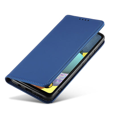 Magnet Card Case for Xiaomi Redmi Note 11 Pro Pouch Card Wallet Card Holder Blue — Hurtel