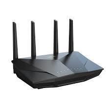 Wireless Router ASUS Wireless Router 5400 Mbps Mesh Wi-Fi 5 Wi-Fi 6 IEEE 802.11a IEEE 802.11b IEEE 802.11g IEEE 802.11n USB 3.2 4x10/100/1000M LAN \ WAN ports 1 Number of antennas 4 RT-AX5400