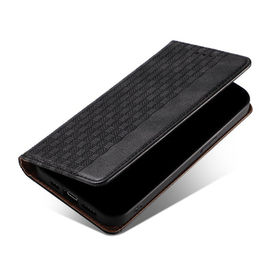 Magnet Strap Case Case for Samsung Galaxy S22 + (S22 Plus) Pouch Wallet + Mini Lanyard Pendant Black — Hurtel