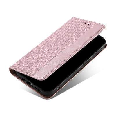 Magnet Strap Case Case for Samsung Galaxy S22 + (S22 Plus) Pouch Wallet + Mini Lanyard Pendant Pink — Hurtel