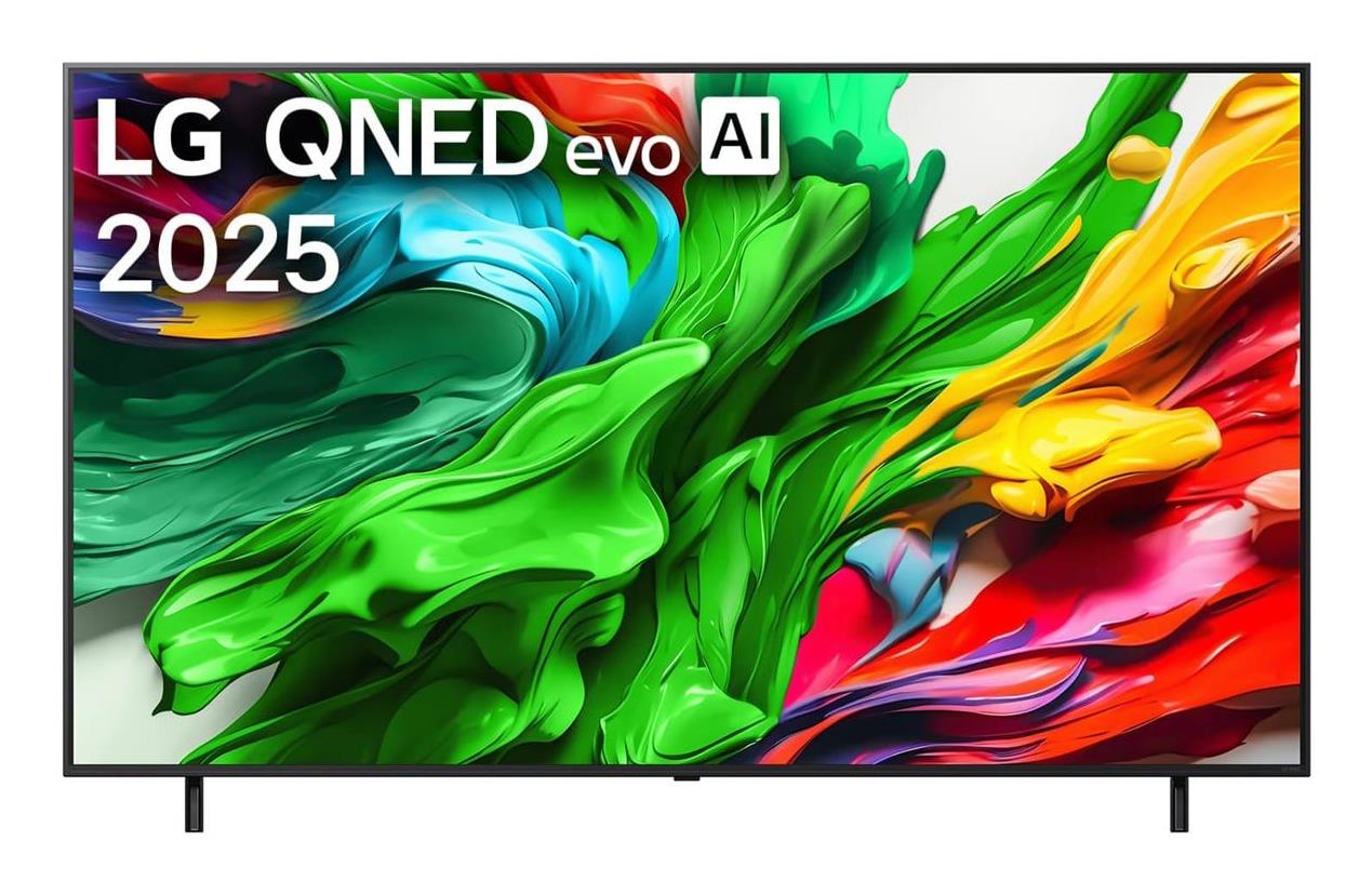 TV Set LG 75" 4K/Smart 3840x2160 Wireless LAN Bluetooth webOS Black 75QNED87A3B