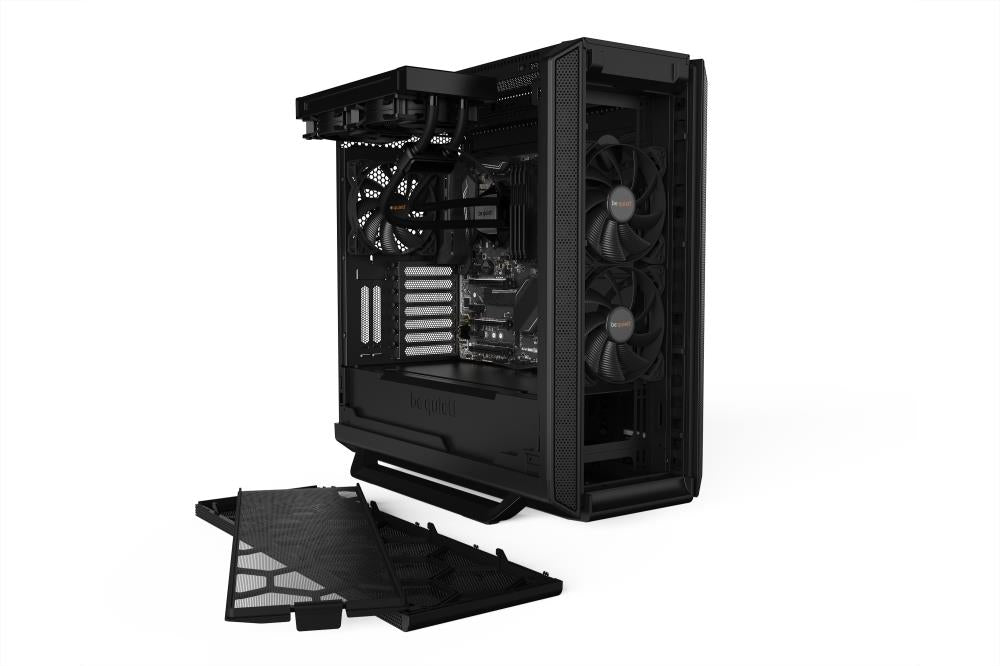 Case BE QUIET Silent Base 802 Window Black MidiTower Not included ATX EATX MicroATX MiniITX Colour Black BGW39