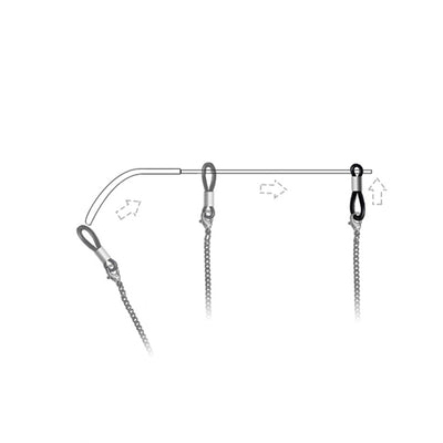 A chain for glasses, beads, an orange pendant — Hurtel