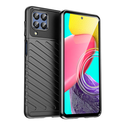 Thunder Case flexible armored cover for Samsung Galaxy M53 5G black — Hurtel