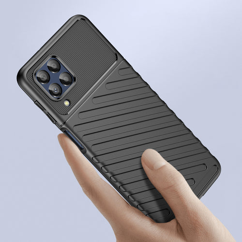 Thunder Case flexible armored cover for Samsung Galaxy M53 5G black — Hurtel