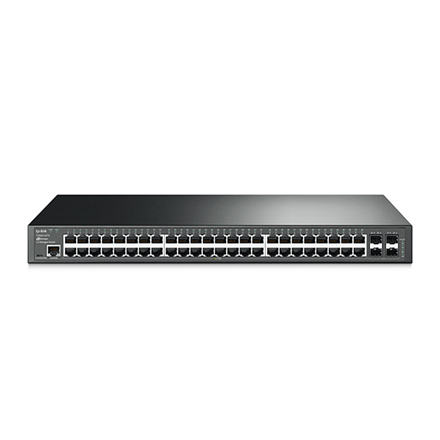TP-LINK | Switch | T2600G-52TS | Managed L2 | Rackmountable | Gigabit Ethernet (copper) ports quantity 48 | SFP ports qu