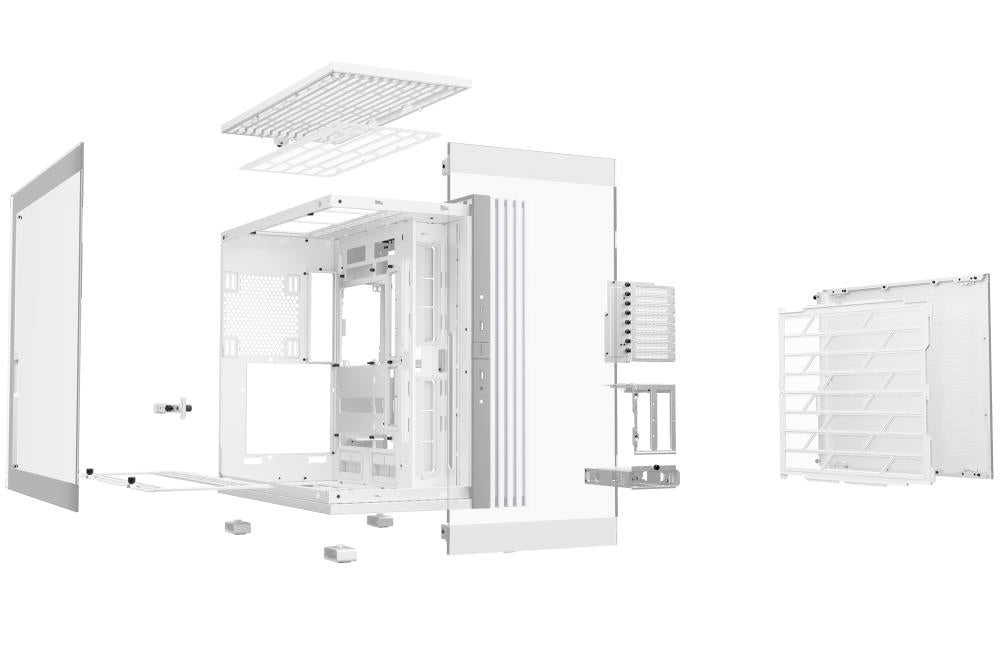 Case BE QUIET LIGHT BASE 900 DX Tower ATX EATX MicroATX MiniITX XL-ATX Colour White BGW70