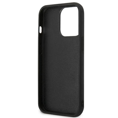 Karl Lagerfeld KLHCP13L3DRKCK iPhone 13 Pro / 13 6.1" black/black hardcase Karl&Choupette Ikonik 3D
