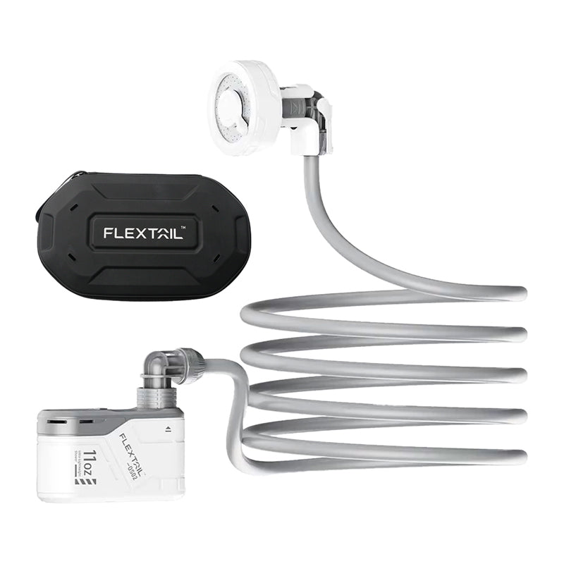 Flextail Max Shower Portable Shower with Case (White) - Image 1