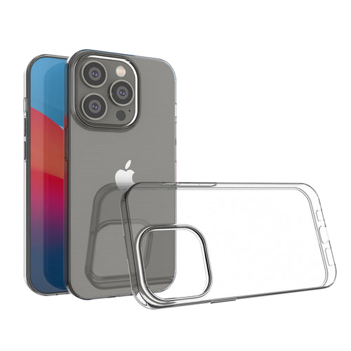 Ultra Clear 0.5mm iPhone 14 Pro cover gel transparent — Hurtel