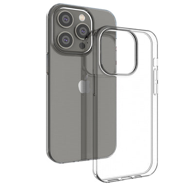 Ultra Clear 0.5mm iPhone 14 Pro cover gel transparent — Hurtel
