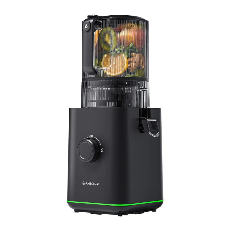 AMZCHEF CE-ZM1919 Slow Juicer (Black) - Image 1