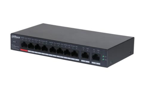 Switch DAHUA CS4010-8ET-110 Type L2 Desktop/pedestal PoE ports 8 DH-CS4010-8ET-110