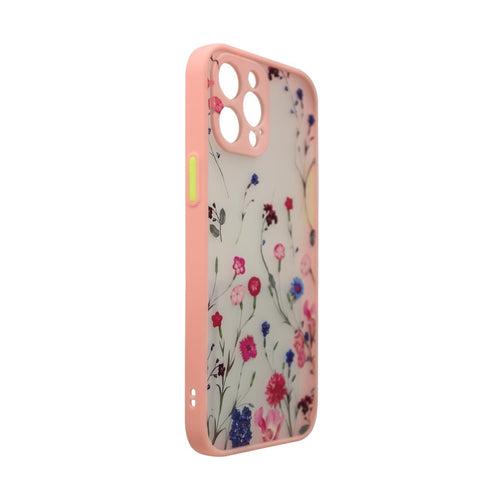 Design Case for iPhone 12 Pro Max flower pink — Hurtel