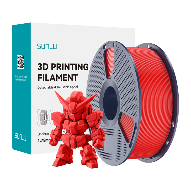 Sunlu PLA+ 2.0 Filament (Red) - Image 1