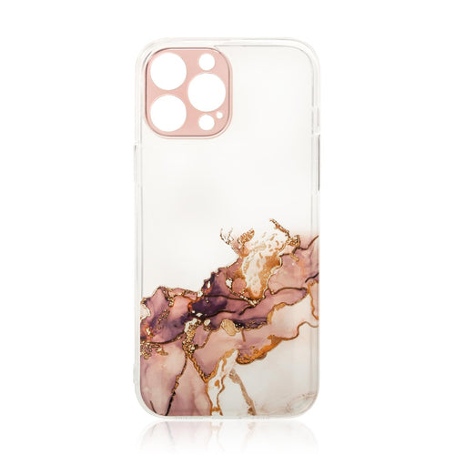 Marble Case Cover for Xiaomi Redmi Note 11 Pro Gel Cover Marble Brown — Hurtel