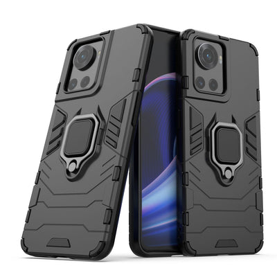 Ring Armor armored hybrid case cover + magnetic holder for OnePlus Ace black — Hurtel