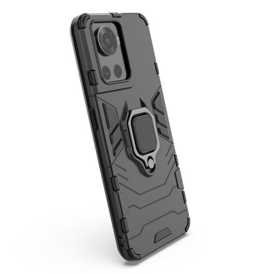 Ring Armor armored hybrid case cover + magnetic holder for OnePlus Ace black — Hurtel