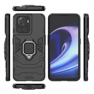 Ring Armor armored hybrid case cover + magnetic holder for OnePlus Ace black — Hurtel