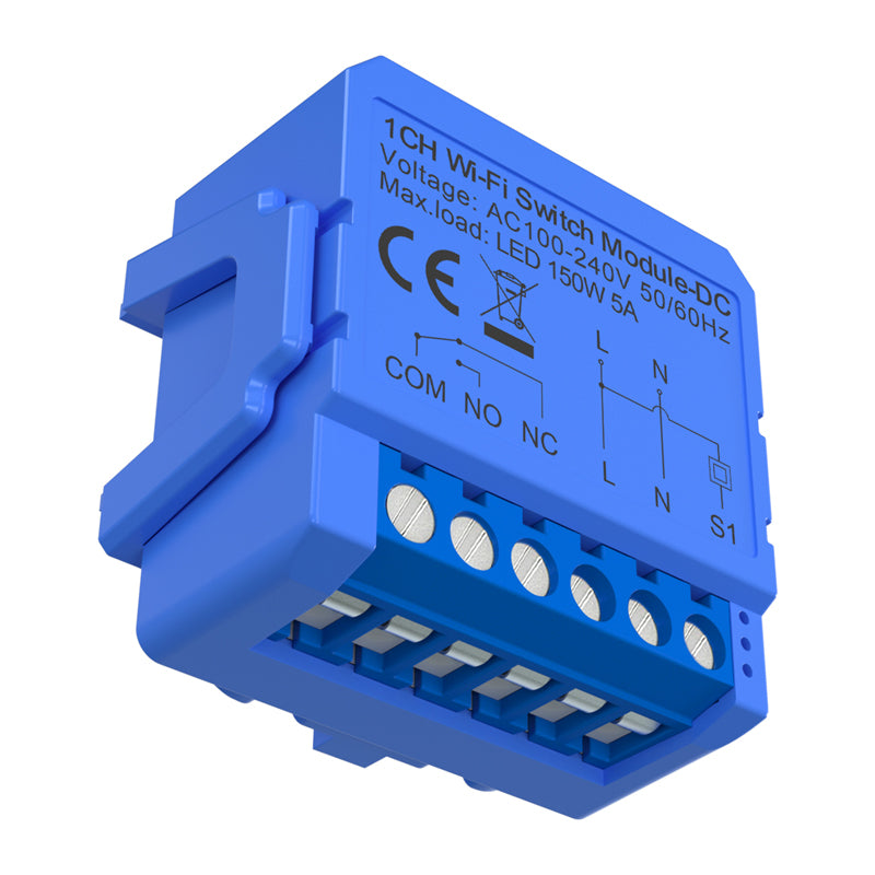 1-channel WiFi switch module with voltage-free contact Avatto WSM16-DC32V-1 - Image 3