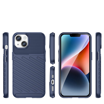Thunder Case iPhone 14 blue armored case — Hurtel