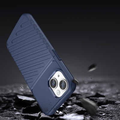 Thunder Case iPhone 14 blue armored case — Hurtel