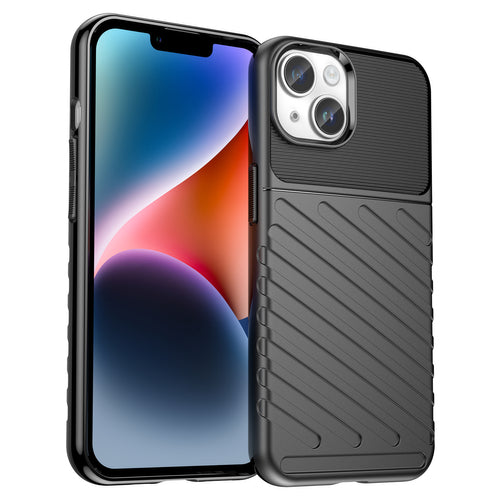 Thunder Case iPhone 14 Plus armored case black — Hurtel