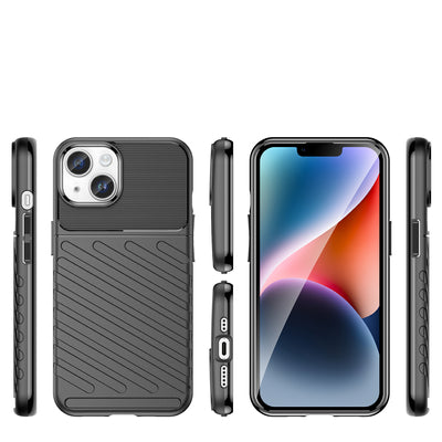 Thunder Case iPhone 14 Plus armored case black — Hurtel