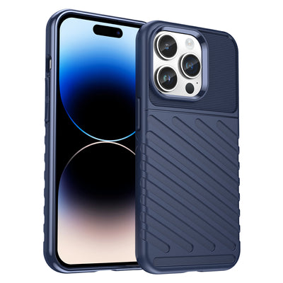 Thunder Case iPhone 14 Pro blue armored case — Hurtel