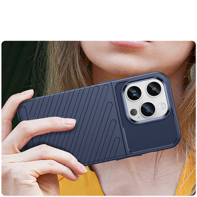 Thunder Case iPhone 14 Pro Max blue armored case — Hurtel