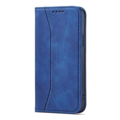 Magnet Fancy Case case for iPhone 14 Pro flip cover wallet stand blue — Hurtel