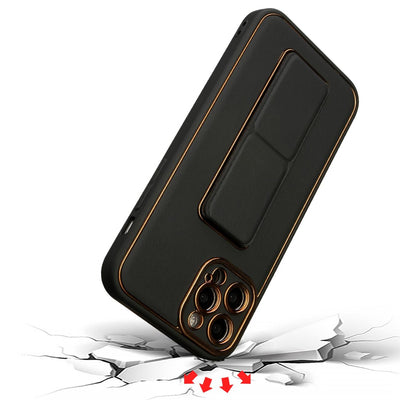 New Kickstand Case for Samsung Galaxy A13 with stand black — Hurtel